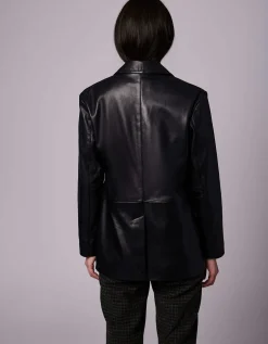 Bernardo Fashions Studio Genuine Leather Jacket>Women Leather