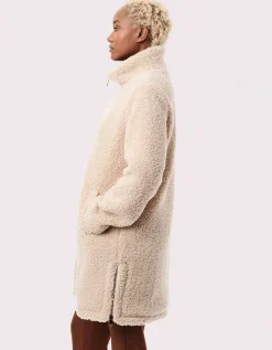 Bernardo Fashions Teddy Touch Vegan Fur Coat>Women Vegan Fur