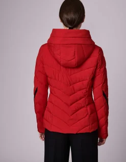 Bernardo Fashions Zip Around Funnel Puffer>Women Jackets
